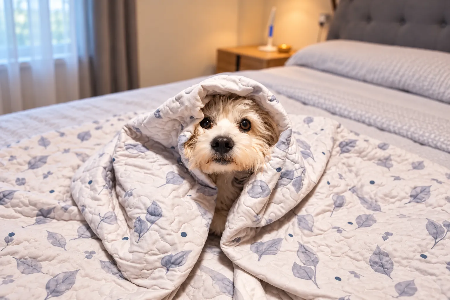 Perro con dolor articular durante los meses de frío